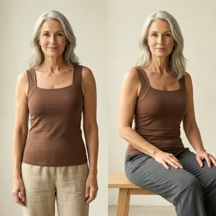 Sally | Built In Comfort Bra Tanktop