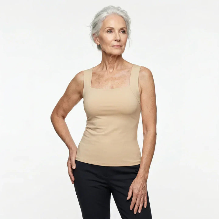 Sally | Built In Comfort Bra Tanktop