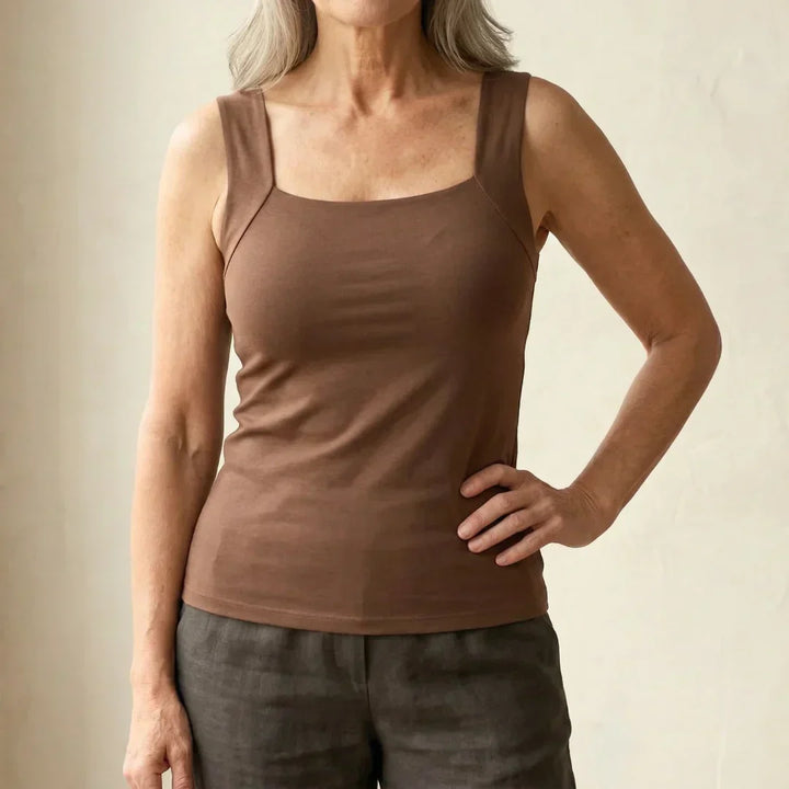 Sally | Built In Comfort Bra Tanktop