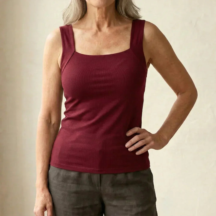 Sally | Built In Comfort Bra Tanktop