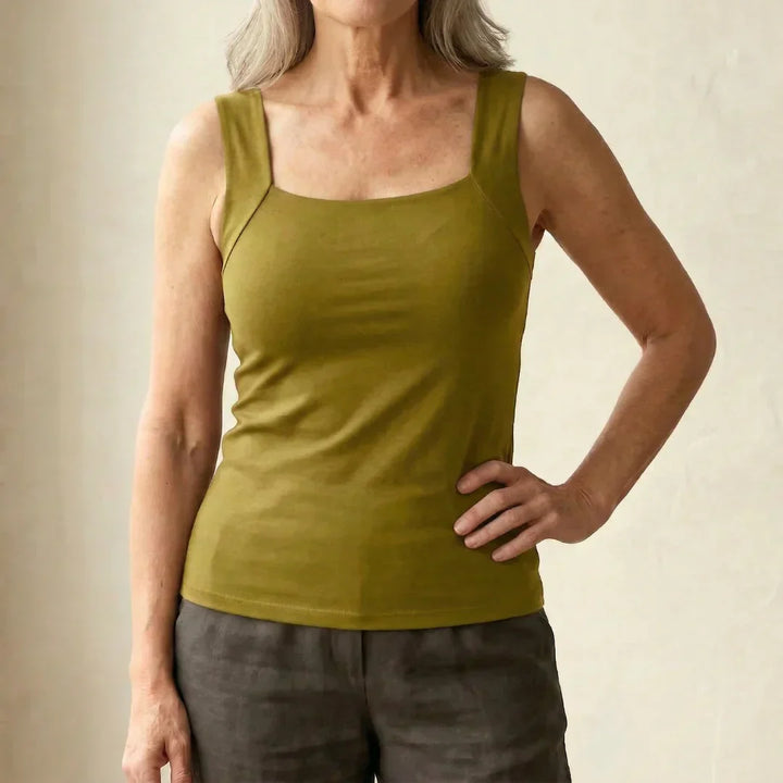 Sally | Built In Comfort Bra Tanktop