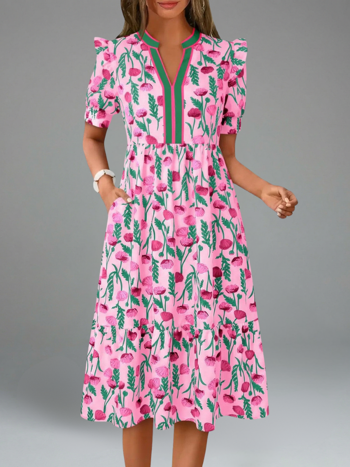 Women's Casual Floral Maxi Dress