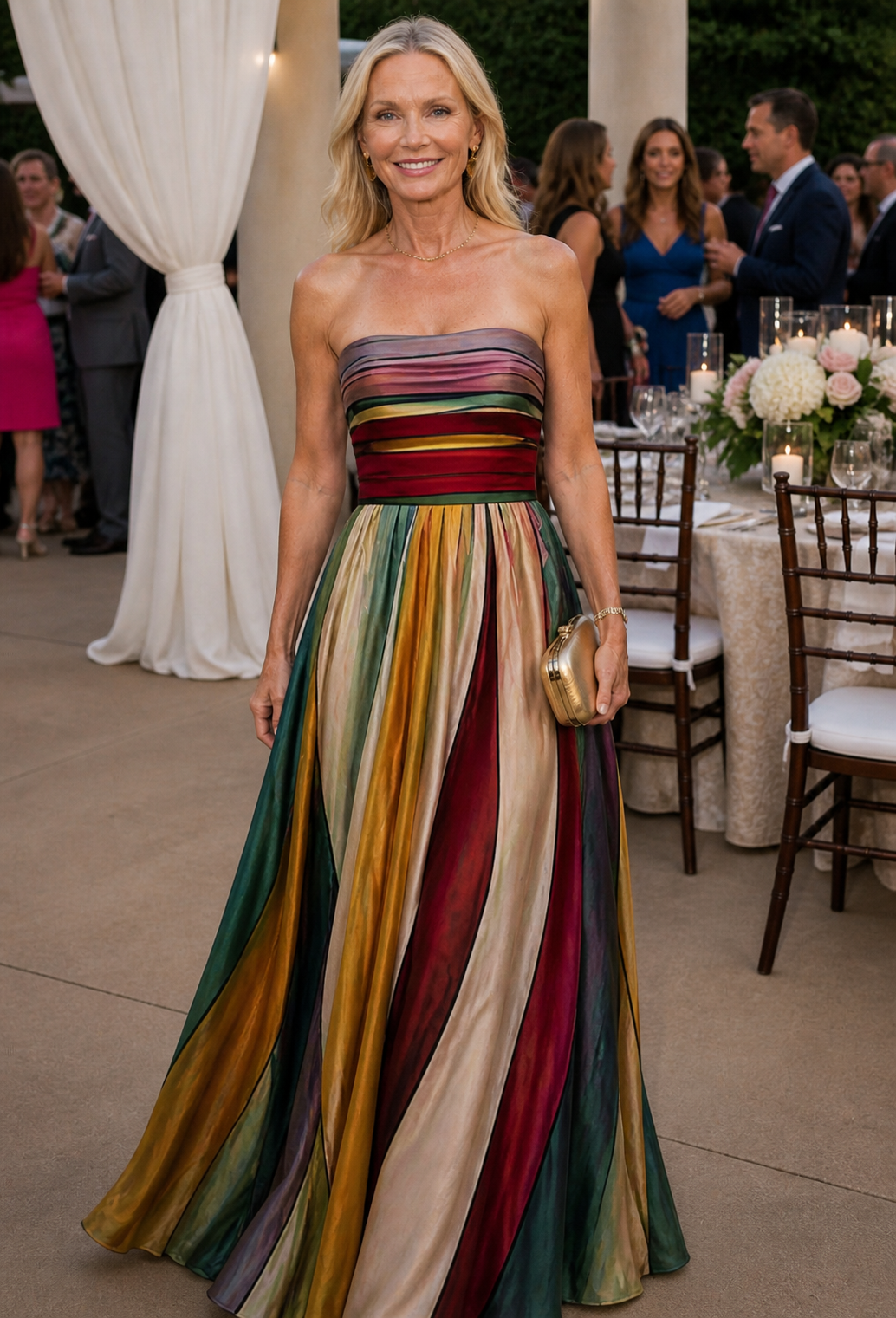 Cozy Claire™ | Effortless Strapless A-Line Dress