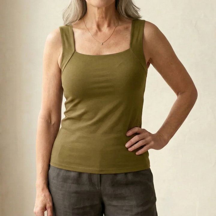 Sally | Built In Comfort Bra Tanktop