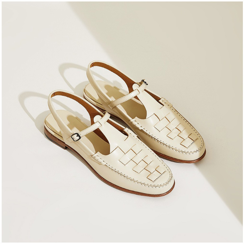 Carol - Woven Charm Sandals
