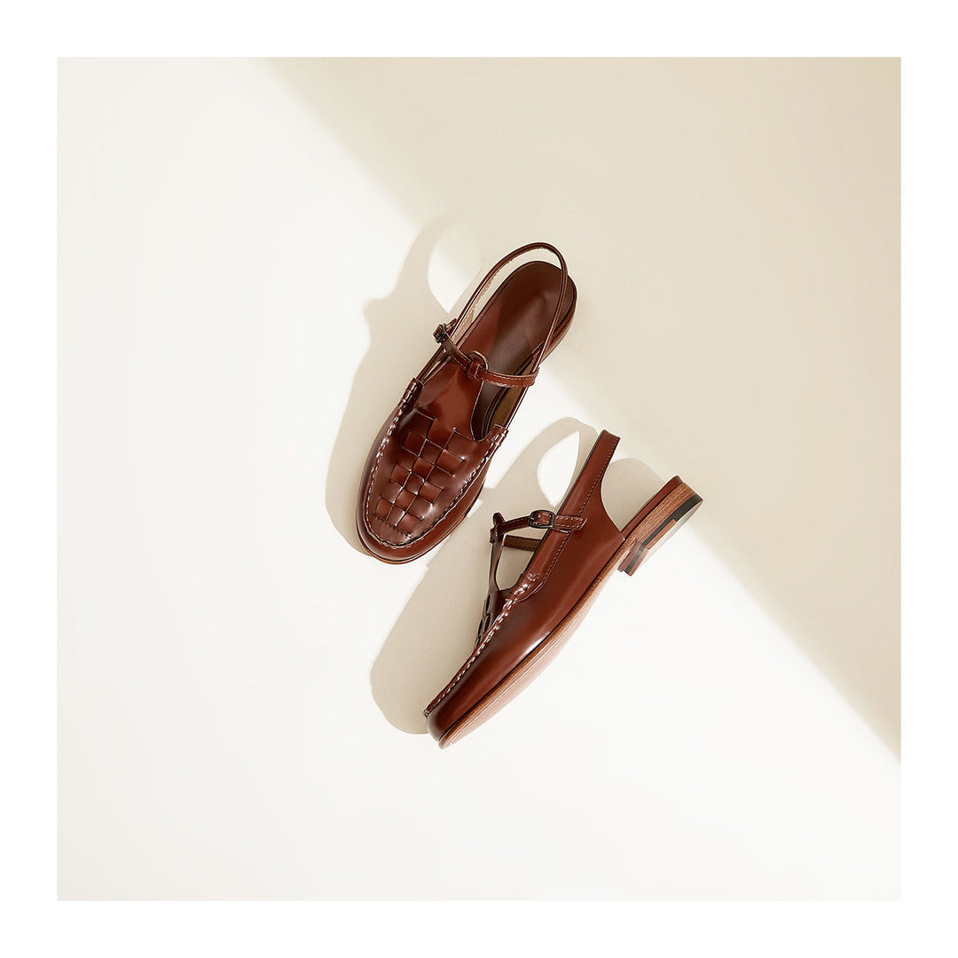 Carol - Woven Charm Sandals